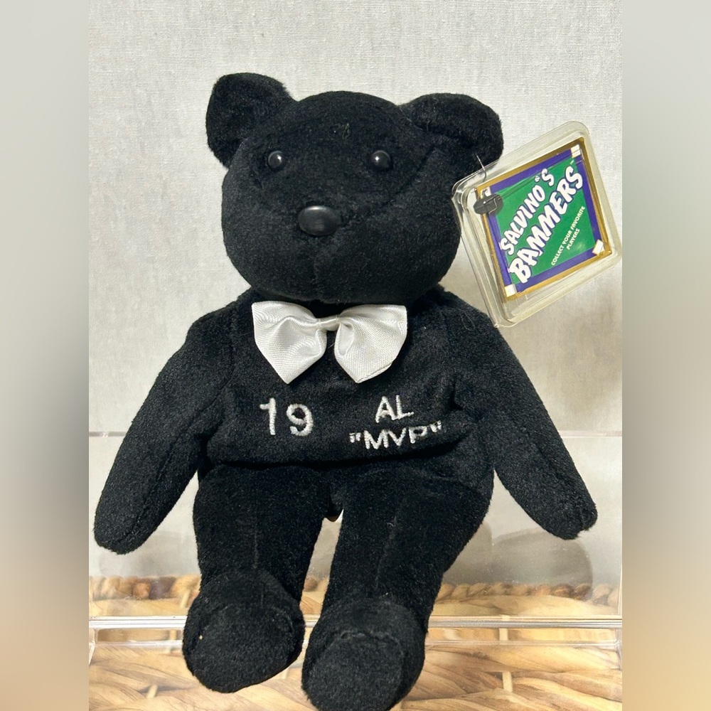 1998 MVP JUAN GONZALEZ #19 Salvino's Bammers Bear NWT